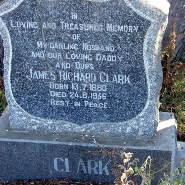 CLARK James Richard 1880-1956