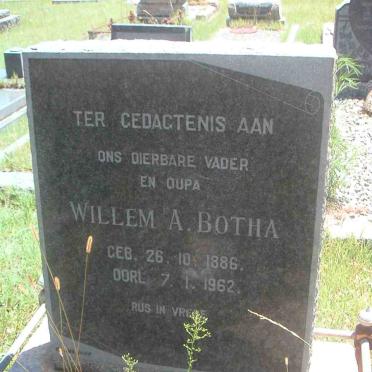 BOTHA Willem A. 1886-1962