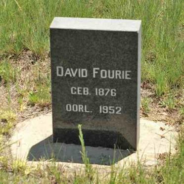 FOURIE David 1876-1952