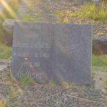 GEYSER Johanna Catharina 1892 - 1968