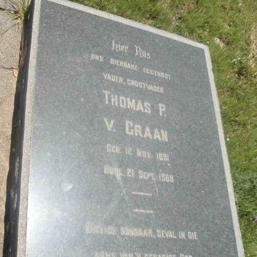 GRAAN Thomas P., van 1891-1968