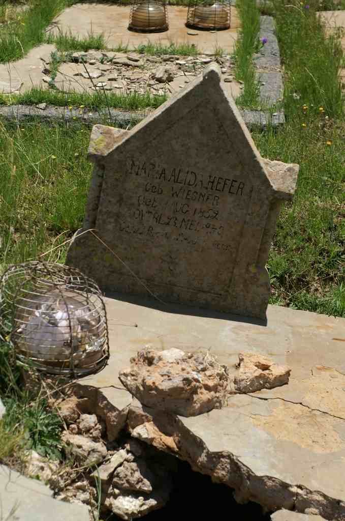 HEFER Maria Alida nee WIESNER 1852-1940