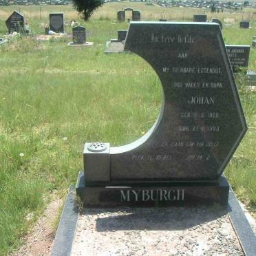MYBURGH Johan 1920-1983