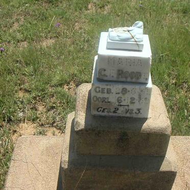 ROODT Maria C.F. 1931-1932