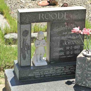 ROODE Paul Johannes 1949-1954