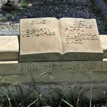 PLESSIS Emae, du 1971-1988