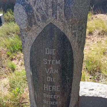 SENEKAL Mattie formerly CILLIERS nee SMITH 1897-1960