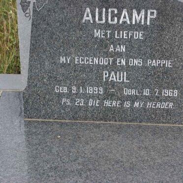 AUCAMP Paul 1899-1968