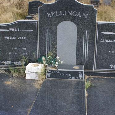 BELLINGAN Willem Jean 1931-2000 &amp; Catharina Elizabeth 1940-