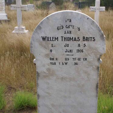 BRITS Willem Thomas 1845-1916
