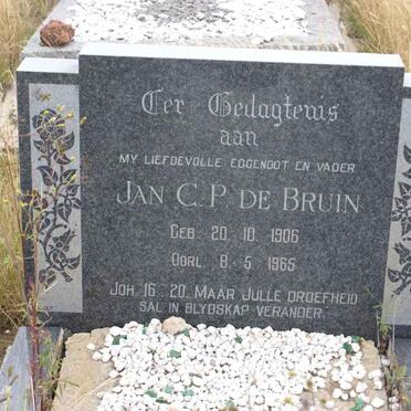 BRUIN Jan C.P., de 1906-1965