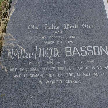 BASSON W.D. 1924-1995