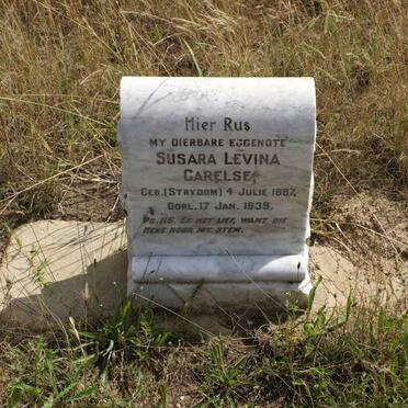 CARELSE Susara Levina nee STRYDOM 1887-1939