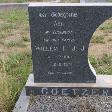 COETZER Willem F.J.J. 1913-1974