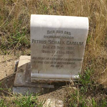 CARELSE Petrus Schalk 1881-1941