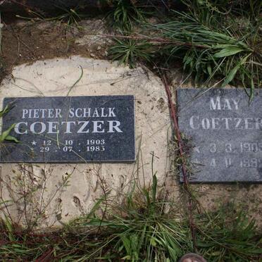 COETZER Pieter Schalk 1903-1985 &amp; May 1905-1982