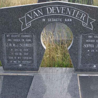 DEVENTER J.M.M.J. Schmidt, van 1929-1994 &amp; Sophia Jacoba 1931-