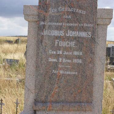 FOUCHE Jacobus Johannes 1868-1936 &amp; Maria Elizabeth STEYNBERG 1878-1941 