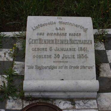 HOLTZHAUSEN Gert Hendrik Reinier 1861-1936