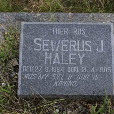 HALEY Sewerus J. 1884-1905