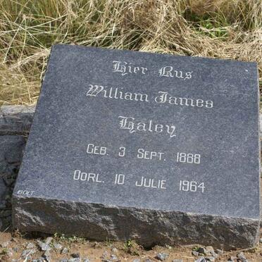 HALEY William James 1888-1964