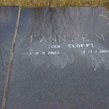 HENNING Anny E.M. nee ELOFF 1903-1985