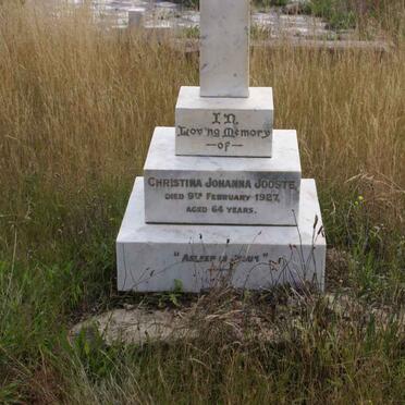 JOOSTE Christina Johanna -1927