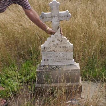 JOOSTE Rudolph Charles Van Reenen -1895