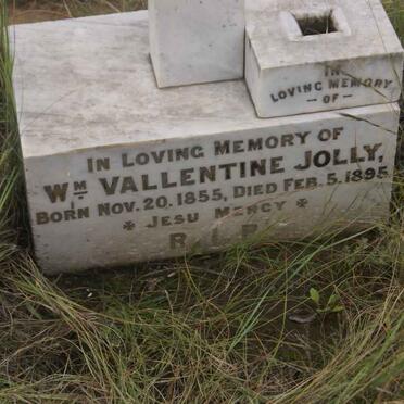 JOLLY W. Vallentine 1855-1895