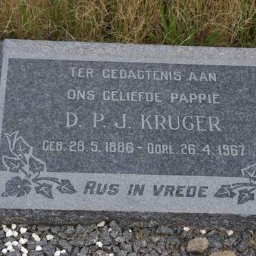 KRUGER D.P.J. 1886-1967