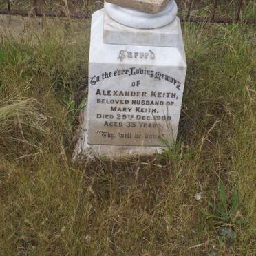 KEITH Alexander -1900