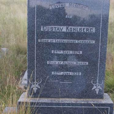 KOHLBERG Gustav 1874-1939