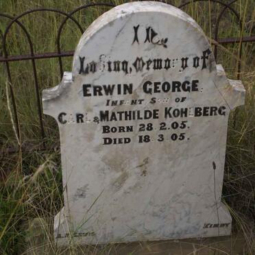 KOHLBERG Erwin George 1905-1905