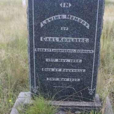 KOHLBERG Carl 1868-1922