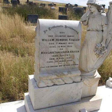 KRUGER Willem Hendrik 1883-1936 &amp; Margaretha Louisa SMITH 1887-1936