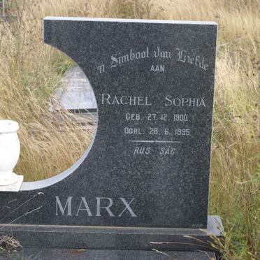 MARX Rachel Sophia 1900-1995