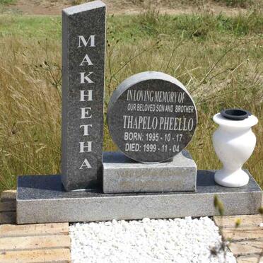 MAKETHA Thapelopheello 1955-1999