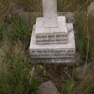 MEYER Julius Max -1879 