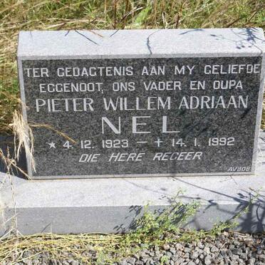 NEL Pieter Willem Adriaan 1923-1992