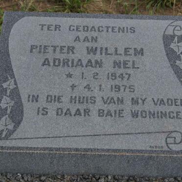 NEL Pieter Willem Adriaan 1947-1975