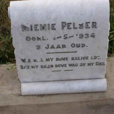 PELSER Miemie -1934