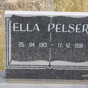 PELSER Ella 1913-1991