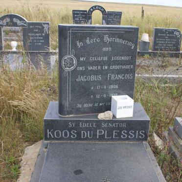 PLESSIS Jacobus Francois, du 1906-1972