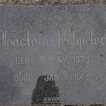 POTGIETER Joachim 1879-1901