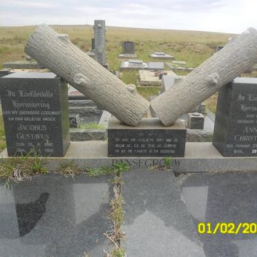 PANSEGROUW Jacobus Gustavus 1892-1960 &amp; Anna Christina 1897-1984