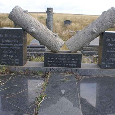 PANSEGROUW Jacobus Gustavus 1892-1960 &amp; Anna Christina HENNING 1897-1984 