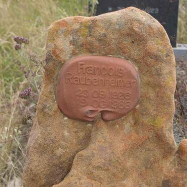 RAUBENHEIMER Francois 1926-1988