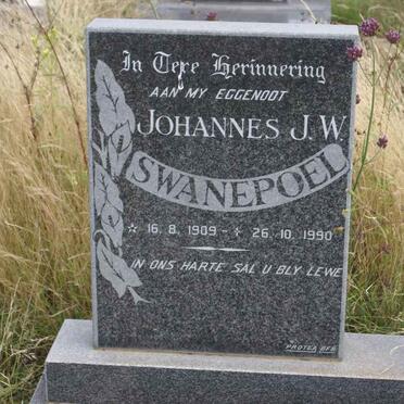 SWANEPOEL Johannes J.W. 1909-1990