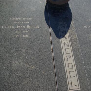 SWANEPOEL Pieter Iman Boeije 1904-1986 &amp; Helena Catharina LOMBARD 1918-