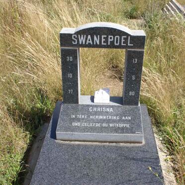 SWANEPOEL Chrisna 1977-1980